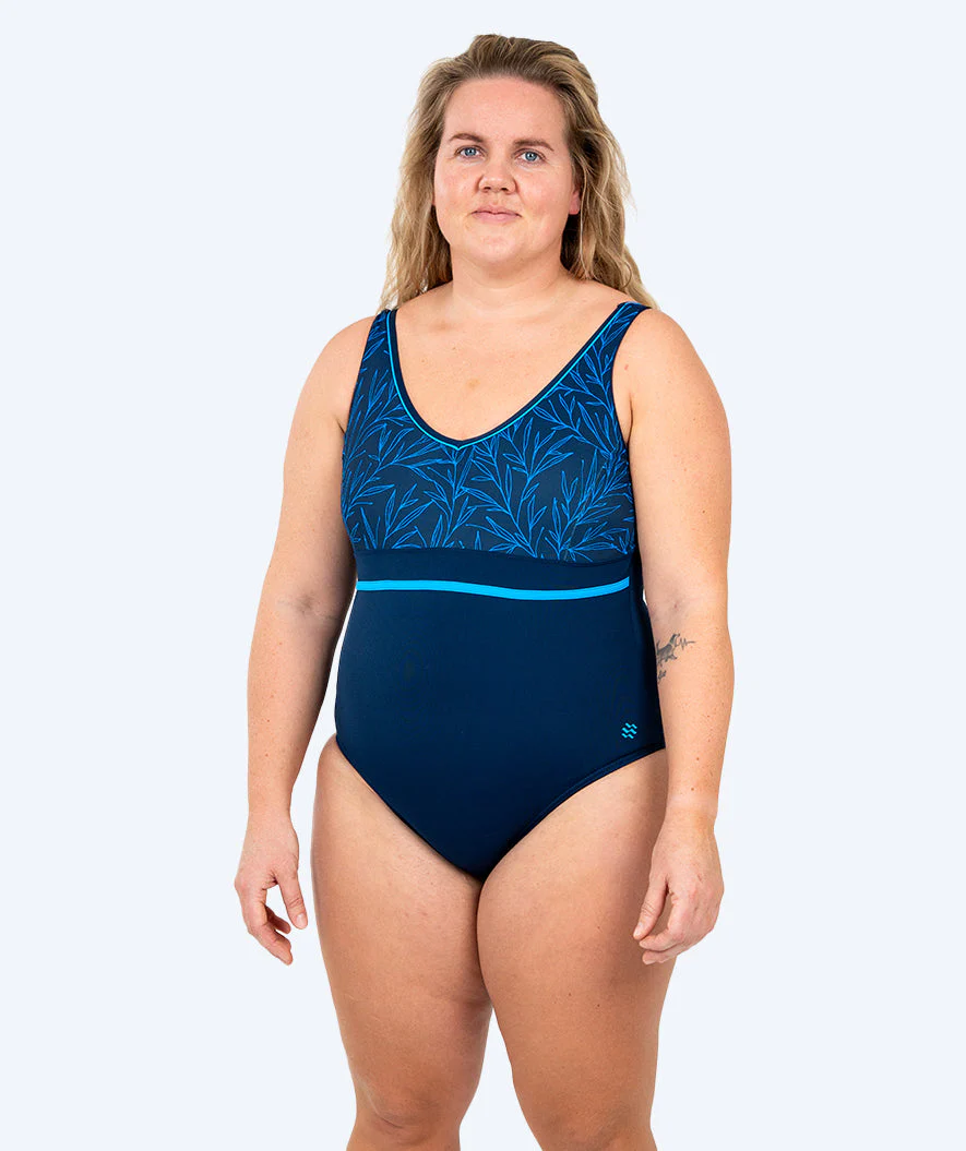 Watery strój kąpielowy dla kobiet plus size - Vivien - Ciemnoniebieski - Image 7