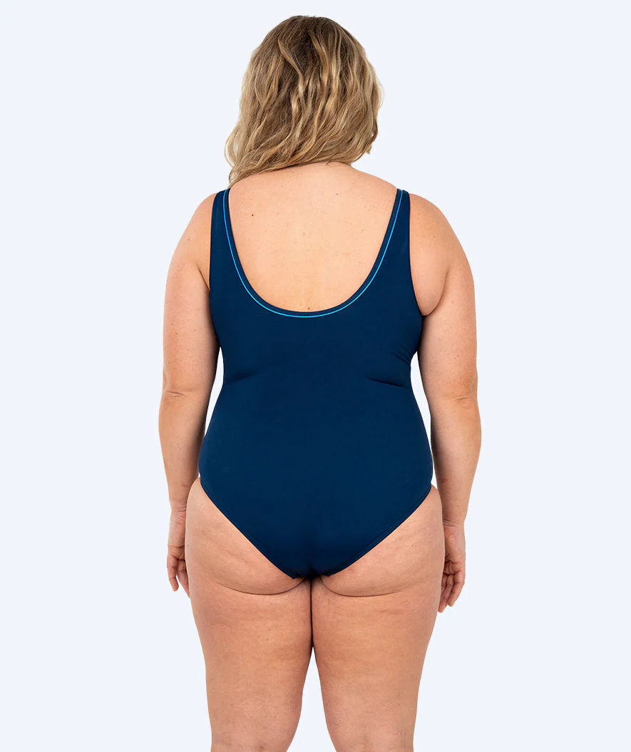 Watery strój kąpielowy dla kobiet plus size - Vivien - Ciemnoniebieski - Image 8