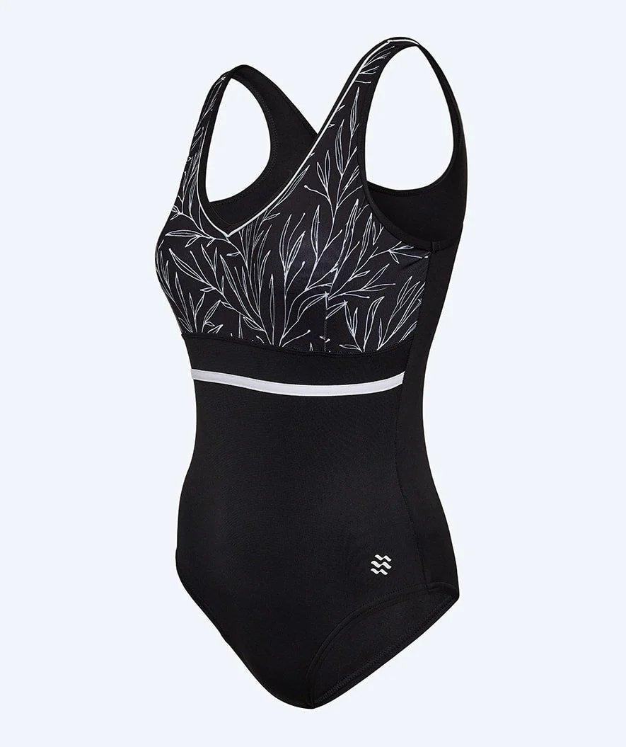 Watery strój kąpielowy dla kobiet plus size - Vivien - Czarny/biały - Image 7