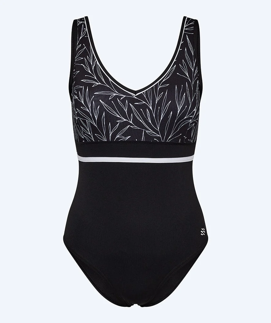 Watery strój kąpielowy dla kobiet plus size - Vivien - Czarny/biały - Image 9