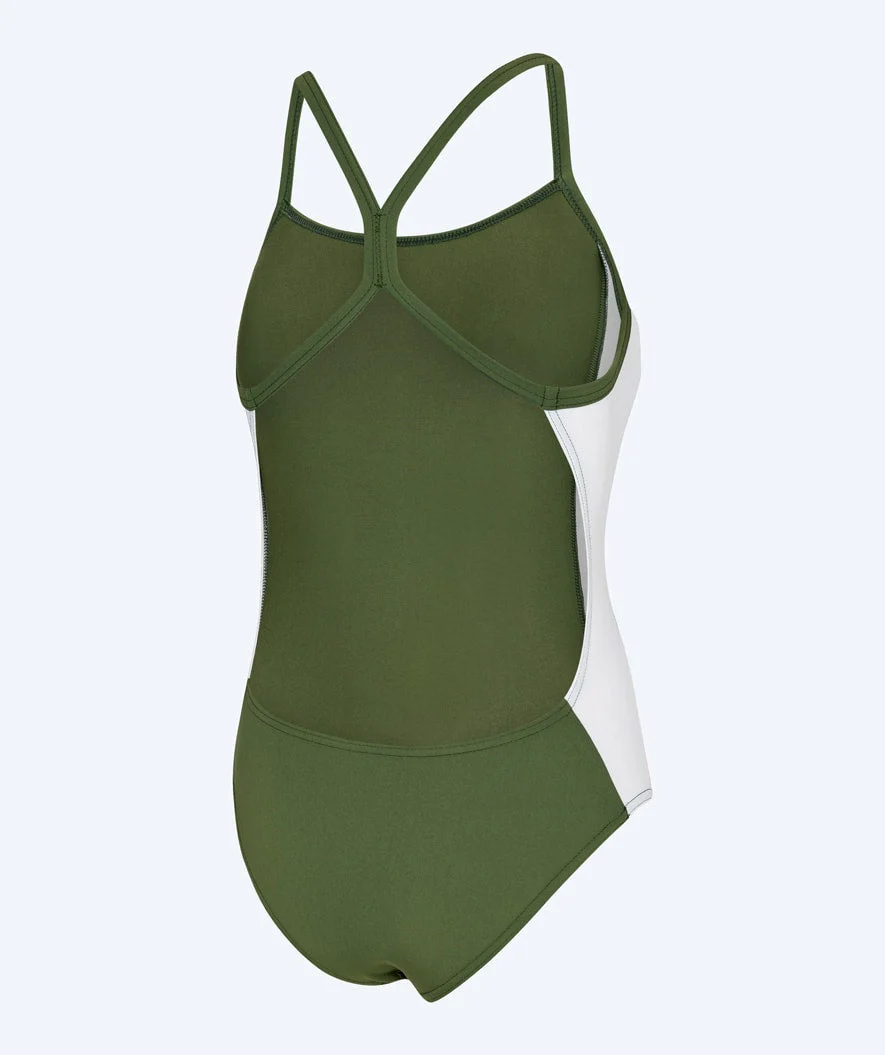 Watery strój kąpielowy dla kobiet - Sidestroke Solid - Forest Green - Image 6