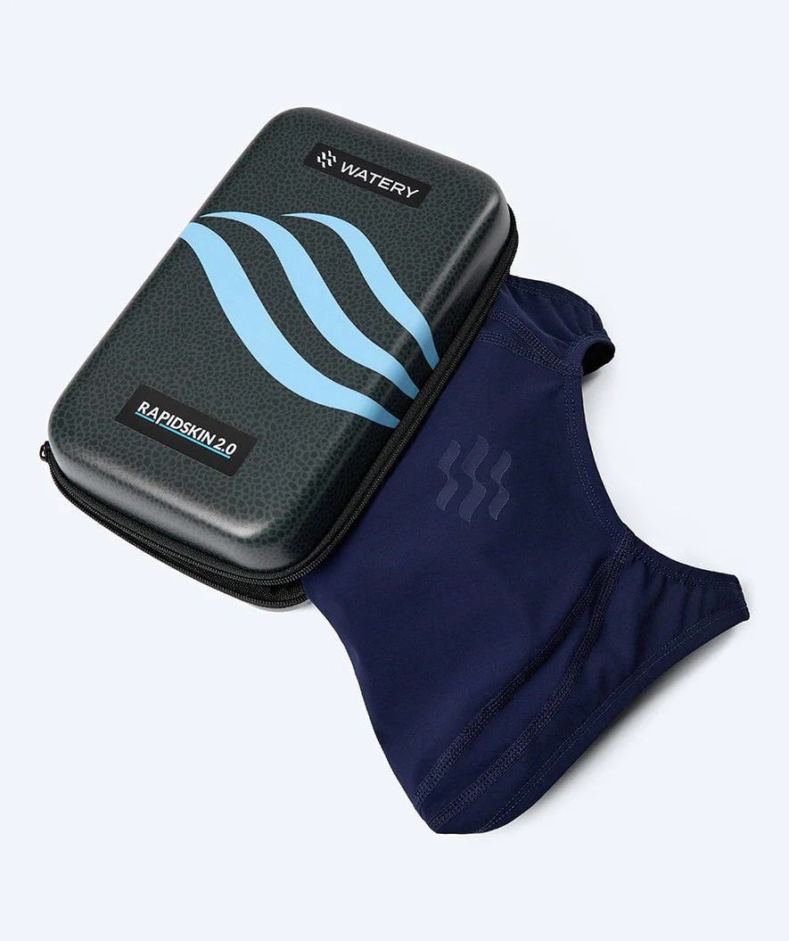 Watery strój kąpielowy na zawody dla dziewczynek - Rapidskin 2.0 - Ciemnoniebieski - Image 10