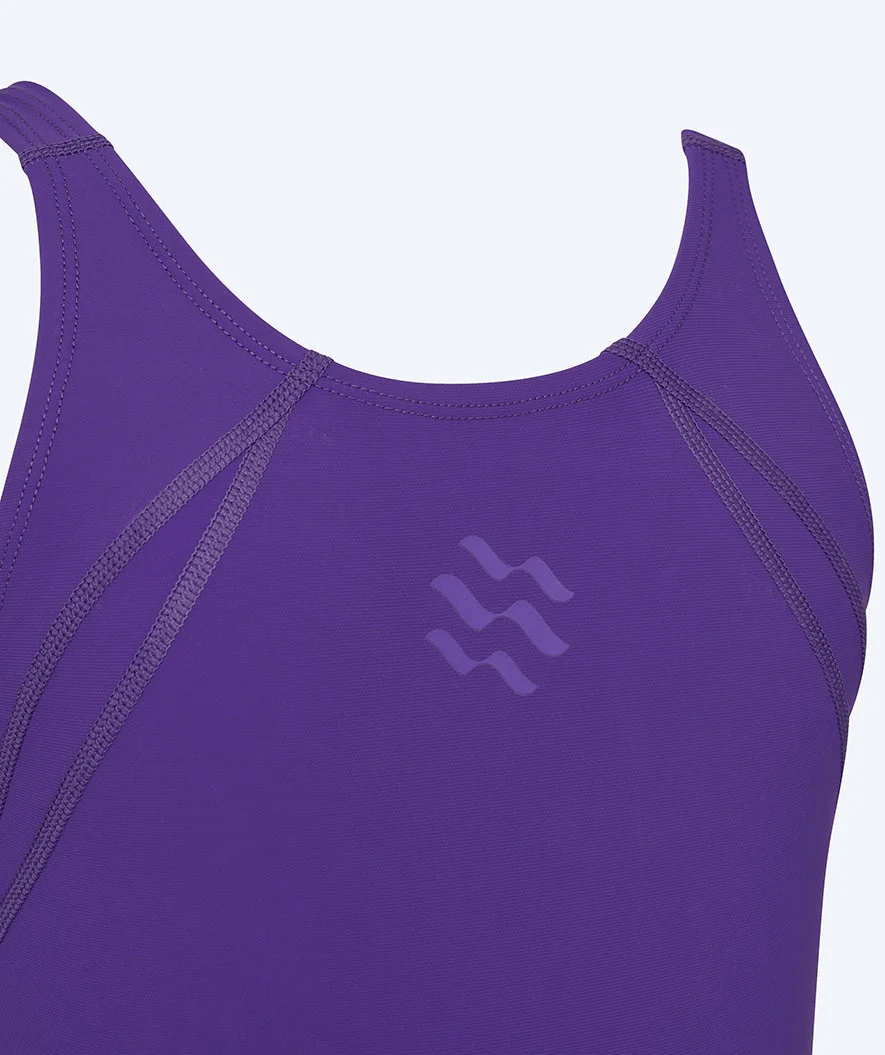 Watery strój kąpielowy na zawody dla dziewczynek - Rapidskin 2.0 - Fioletowy - Image 12