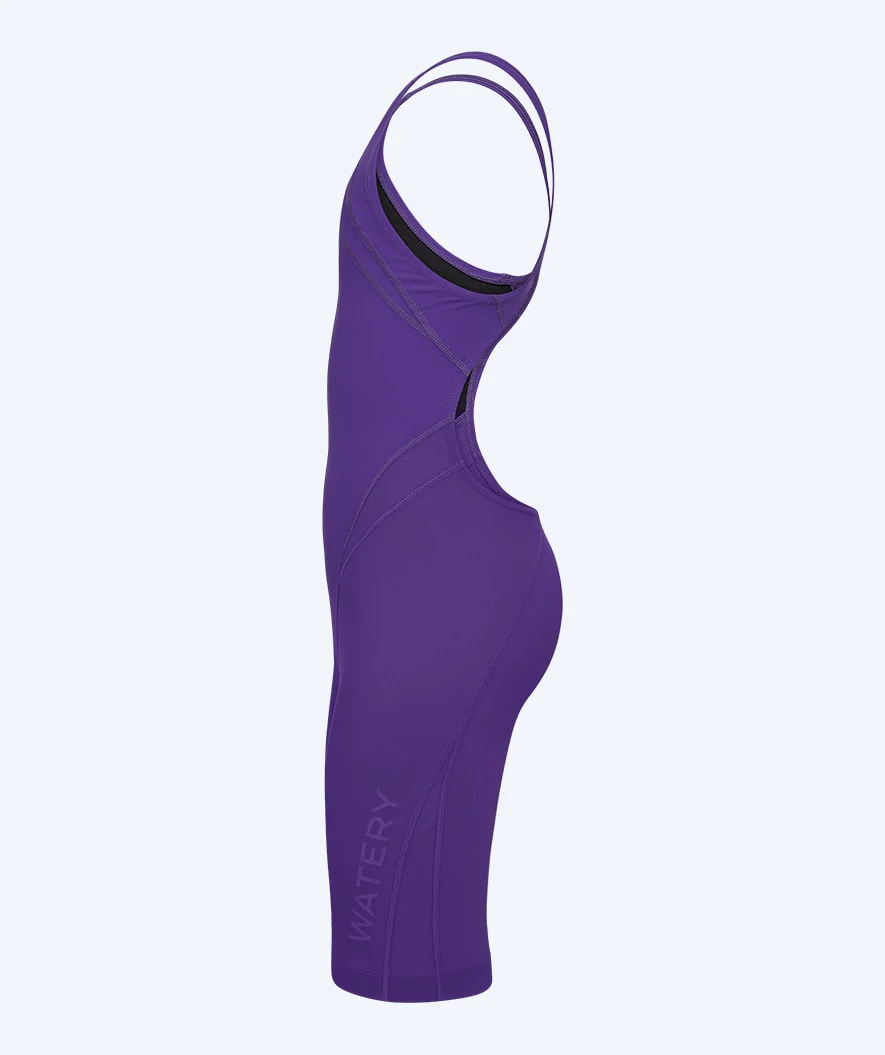 Watery strój kąpielowy na zawody dla dziewczynek - Rapidskin 2.0 - Fioletowy - Image 5