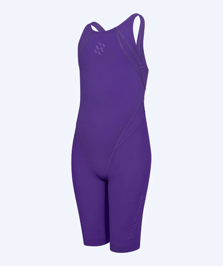 Watery strój kąpielowy na zawody dla dziewczynek - Rapidskin 2.0 - Fioletowy - Image 9