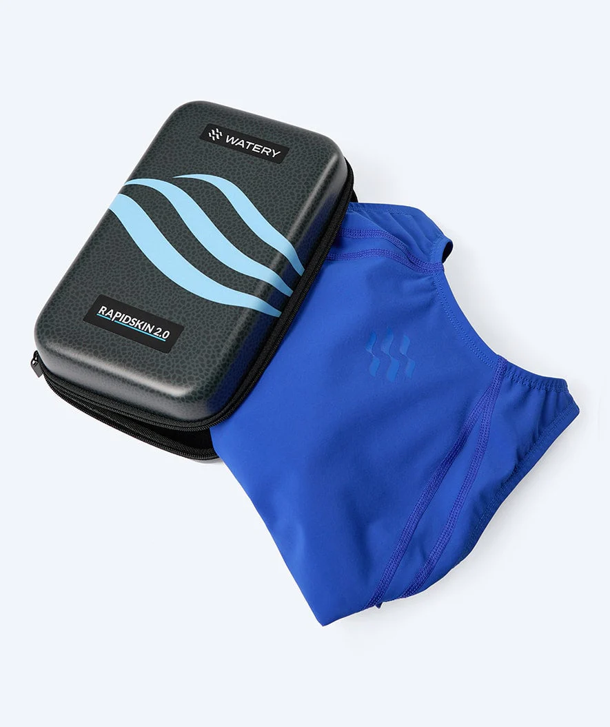 Watery strój kąpielowy na zawody dla dziewczynek - Rapidskin 2.0 - Niebieski - Image 10