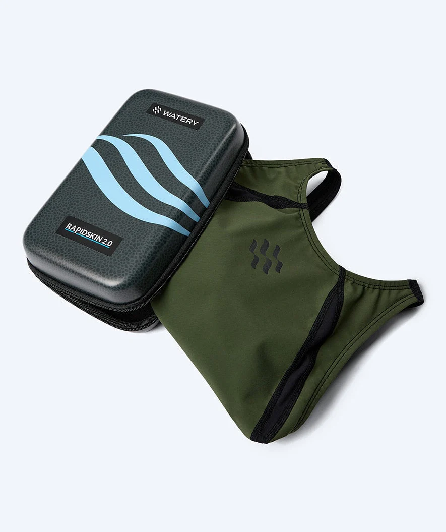 Watery strój kąpielowy na zawody dla kobiet - Rapidskin 2.0 - Zielony - Image 8