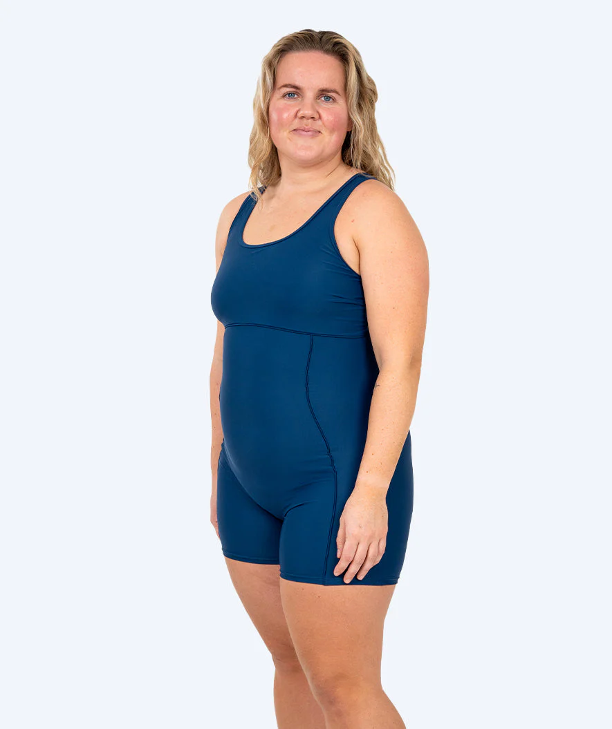 Watery strój kąpielowy z nogawkami dla kobiet - Tirta - Granatowy - Image 3
