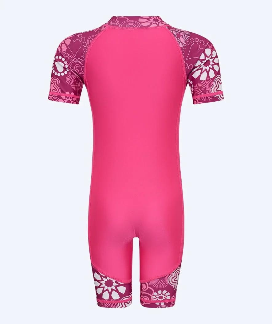 Watery kombinezon UV dla dzieci - Athena Kortærmet Rashguard - Różowy - Image 2