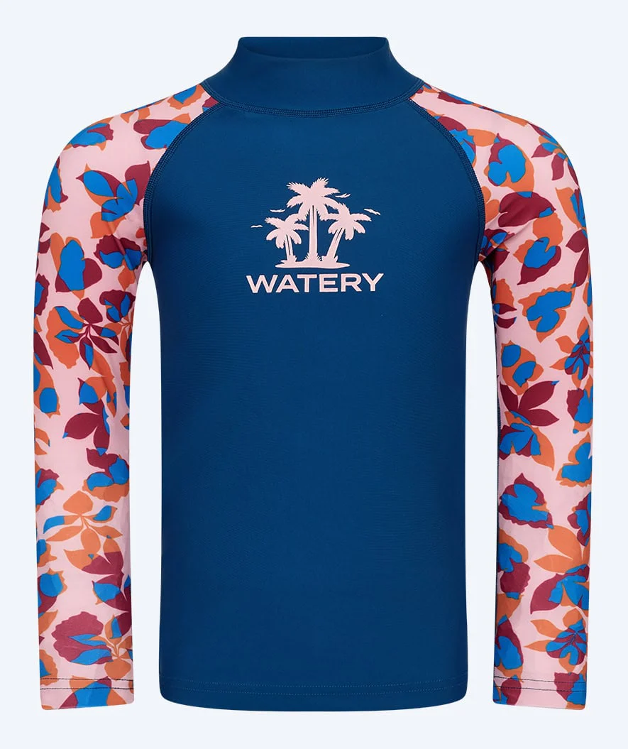 Watery koszulka UV dla dzieci - Osiris Langærmet Rashguard - Jasnoróżowy/ciemnoniebieski - Image 3