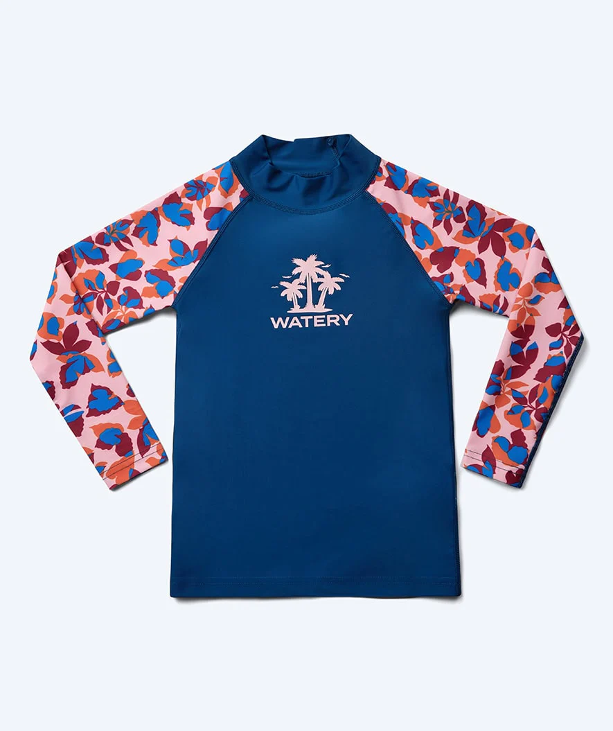 Watery koszulka UV dla dzieci - Osiris Langærmet Rashguard - Jasnoróżowy/ciemnoniebieski - Image 4