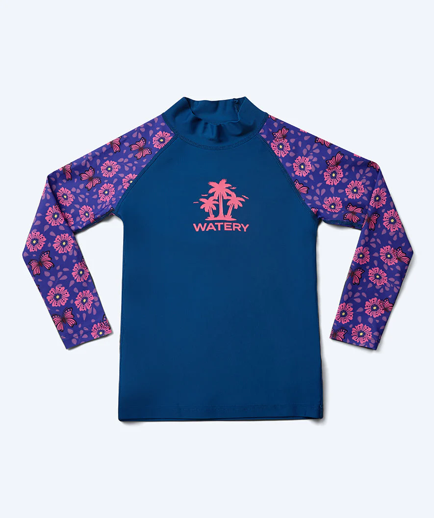 Watery koszulka UV dla dzieci - Osiris Langærmet Rashguard - Fioletowy/Ciemnoniebieski - Image 4