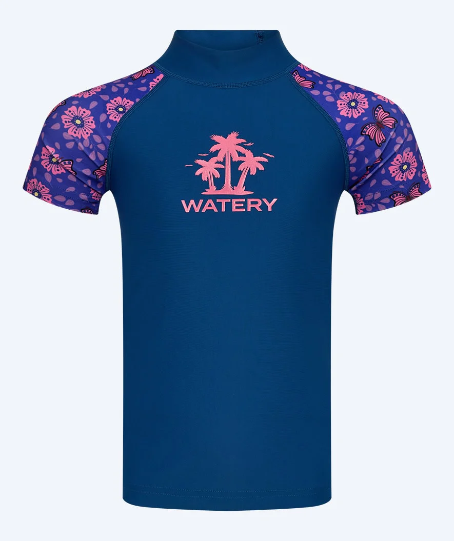 Watery koszulka UV dla dzieci - Osiris Kortærmet Rashguard - Fioletowy/ciemnoniebieski - Image 3