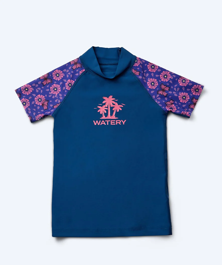 Watery koszulka UV dla dzieci - Osiris Kortærmet Rashguard - Fioletowy/ciemnoniebieski - Image 4