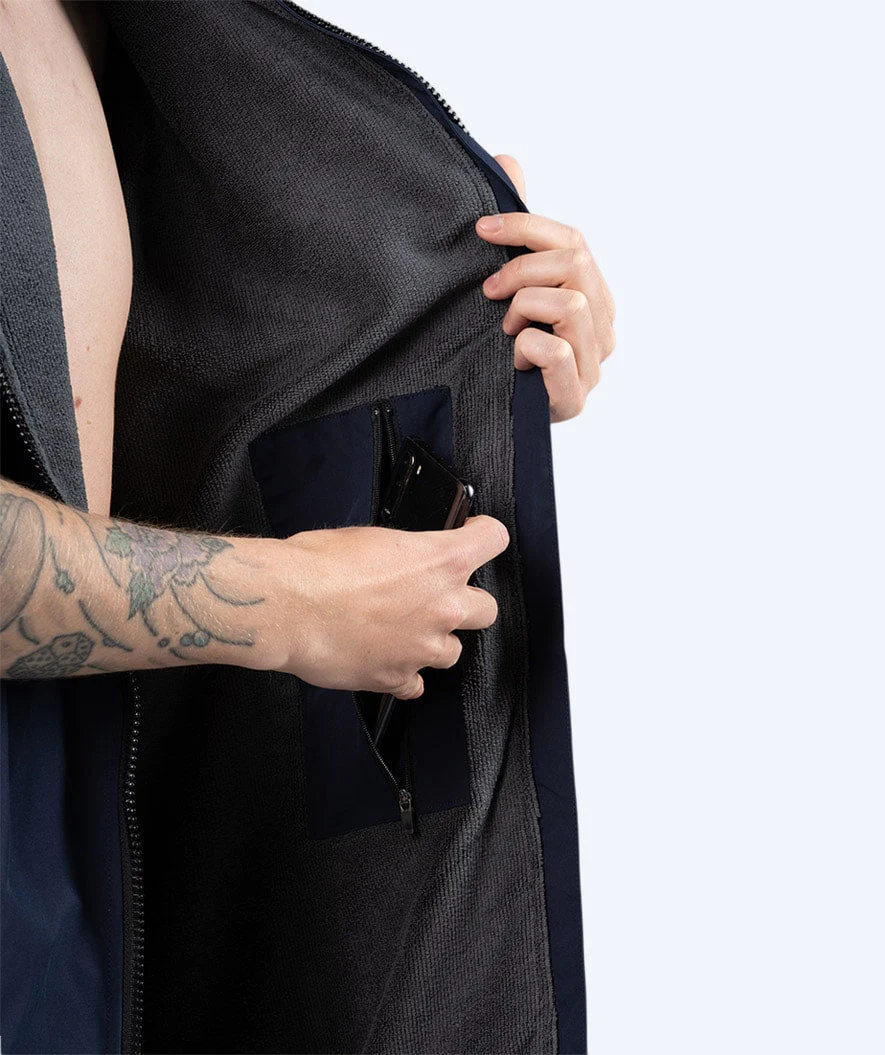 Watery Surf poncho - Wodoodporny - Ciemnoniebieski - Image 10