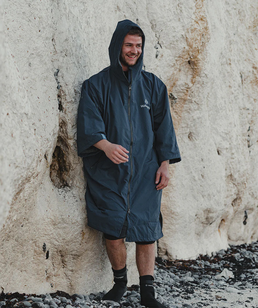 Watery Surf poncho - Wodoodporny - Ciemnoniebieski - Image 16