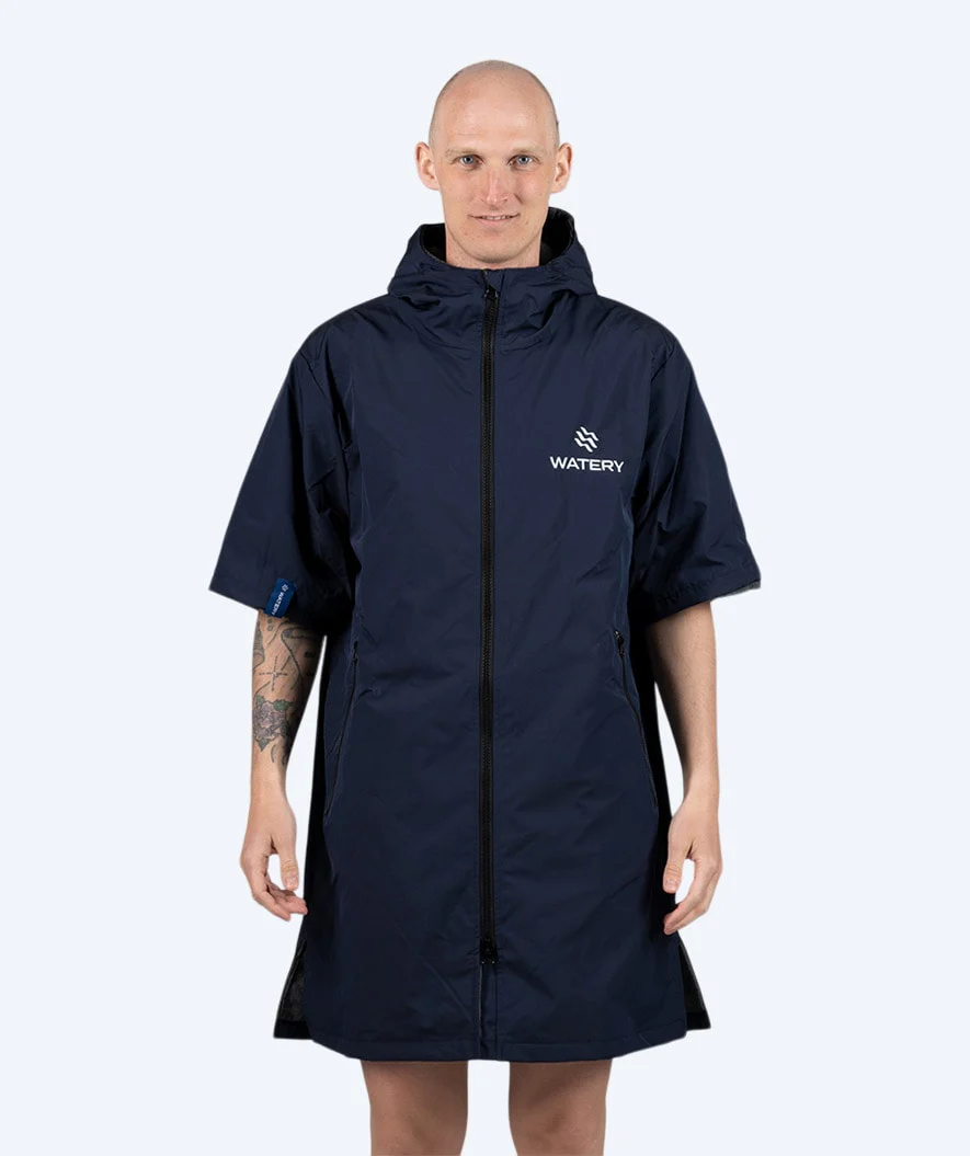 Watery Surf poncho - Wodoodporny - Ciemnoniebieski - Image 7