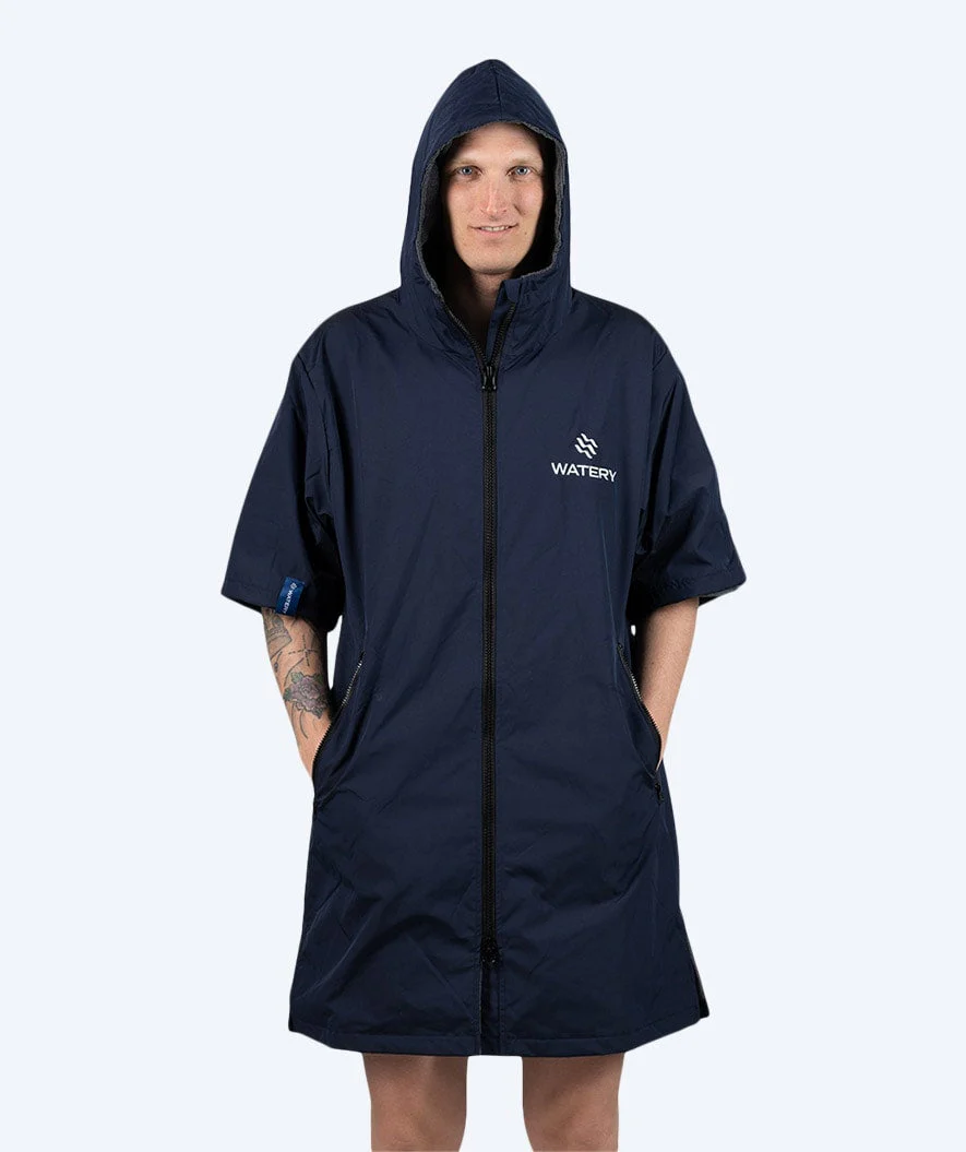 Watery Surf poncho - Wodoodporny - Ciemnoniebieski - Image 8
