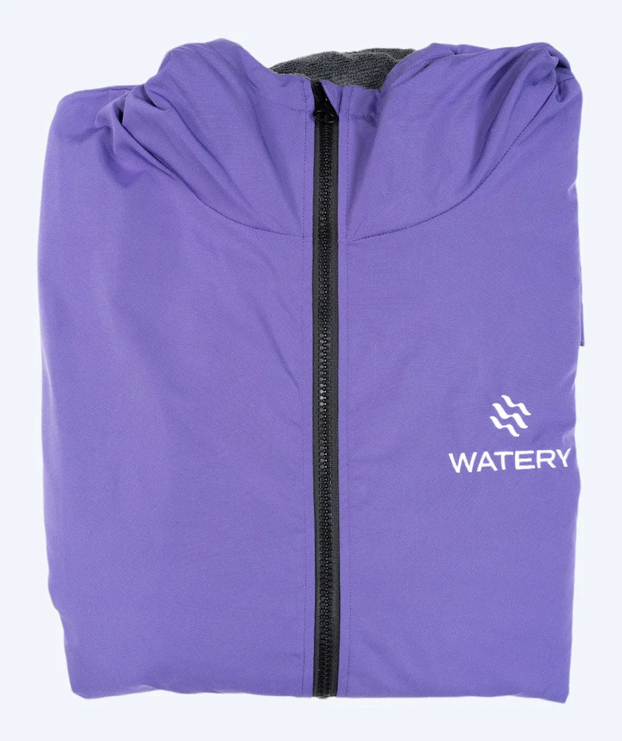 Watery Surf poncho - Wodoodporny - Fioletowy - Image 24