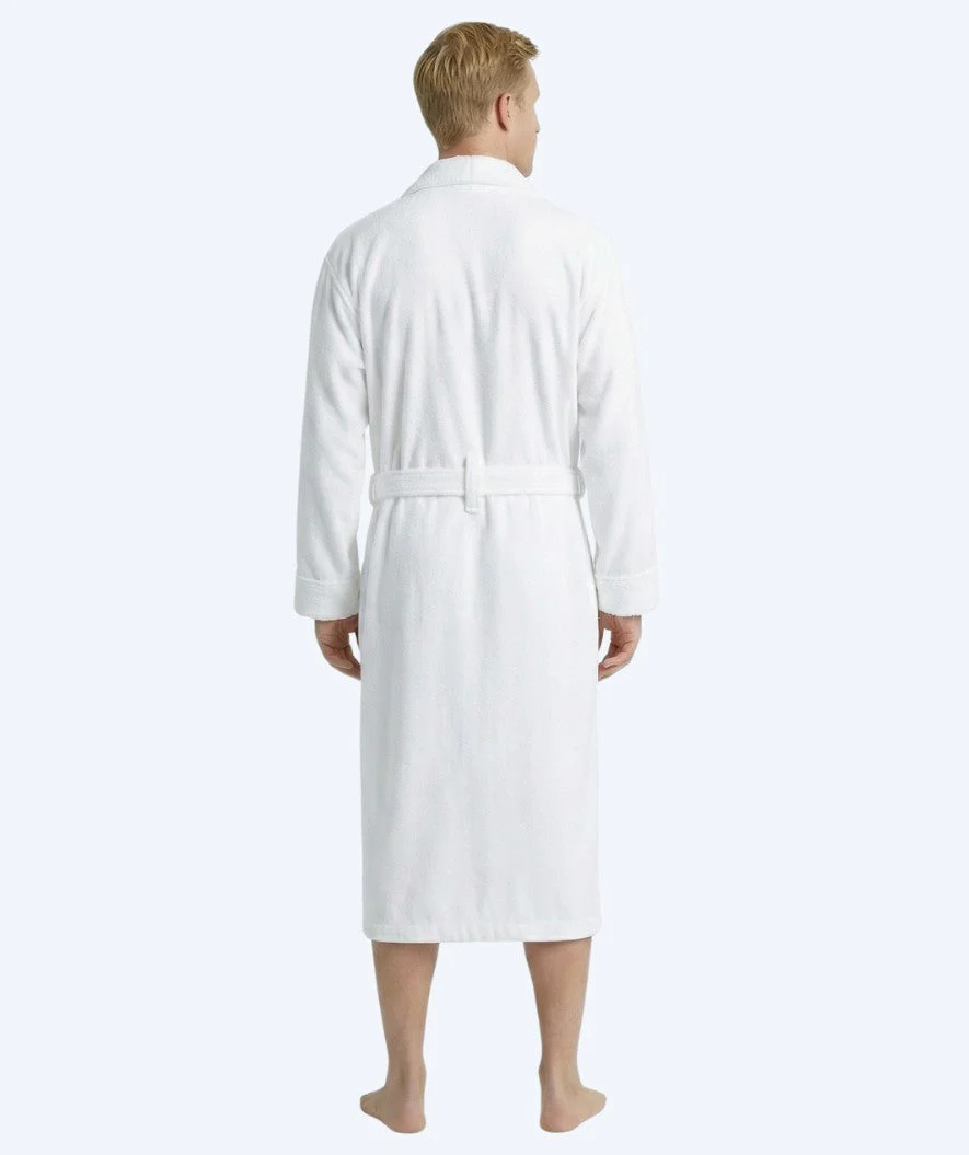 Watery szlafrok kąpielowy dla mężczyzn - Mariana - Biały - Image 2