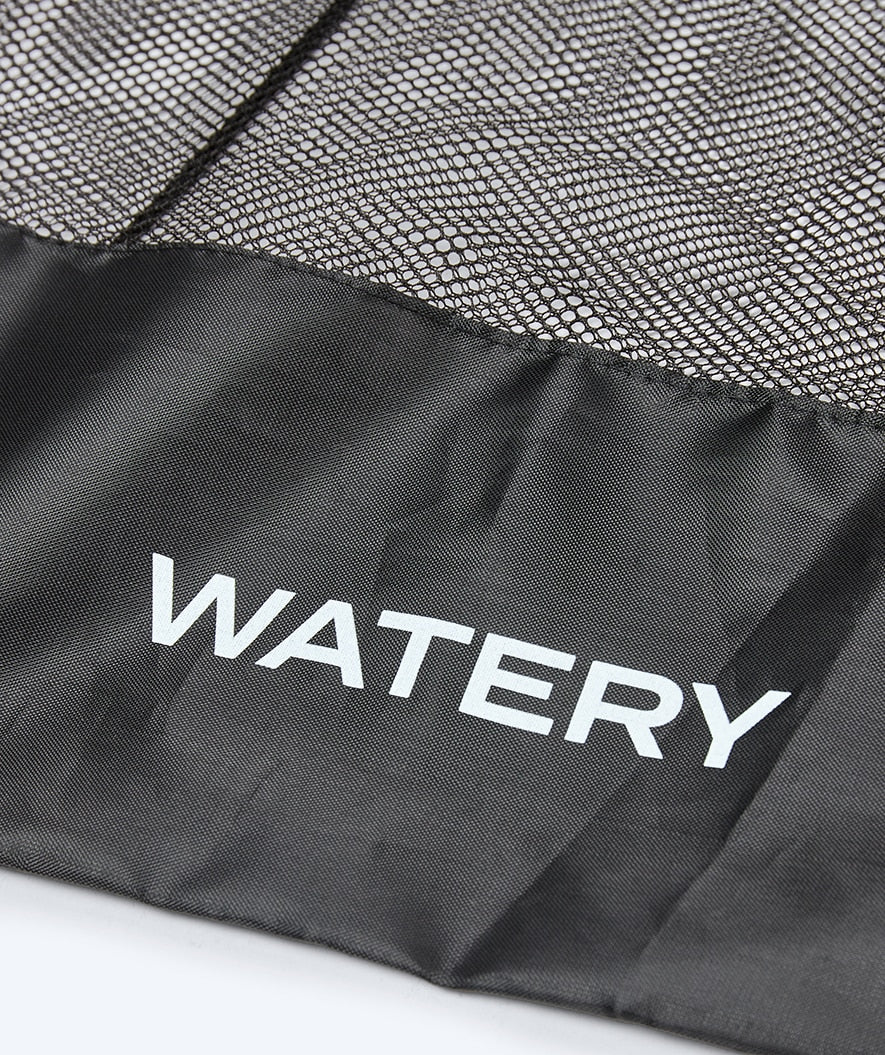 Watery torba do snorkelingu - 3-Set Mesh - Czarna - Image 4