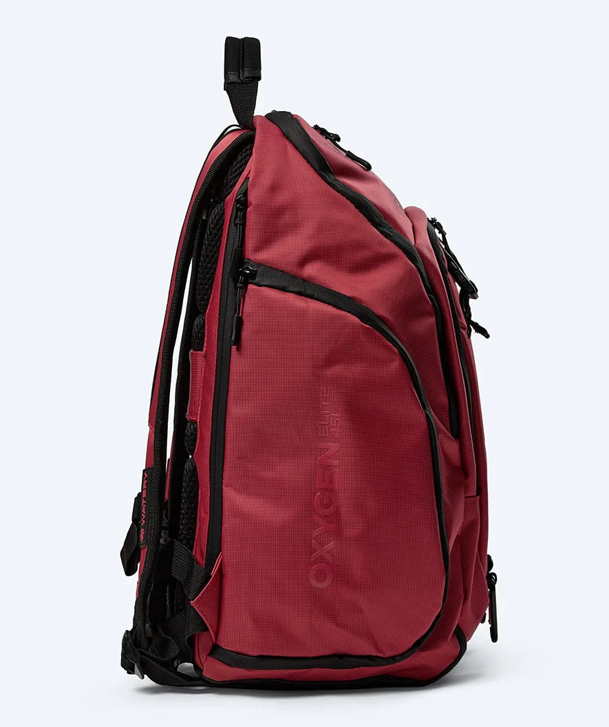 Watery torba pływacka - Oxygen Elite 45L - Ciemnoczerwony - Image 3