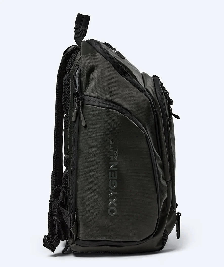 Watery torba pływacka - Oxygen Elite 45L - Ciemnozielony - Image 3