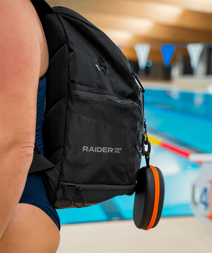 Watery torba pływacka - Raider Pro 45L - Czarny - Image 7