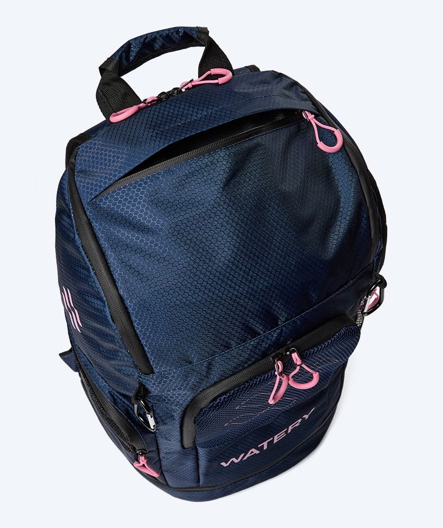 Watery torba pływacka - Raider Pro 45L - Fioletowy/jasnoróżowy - Image 12
