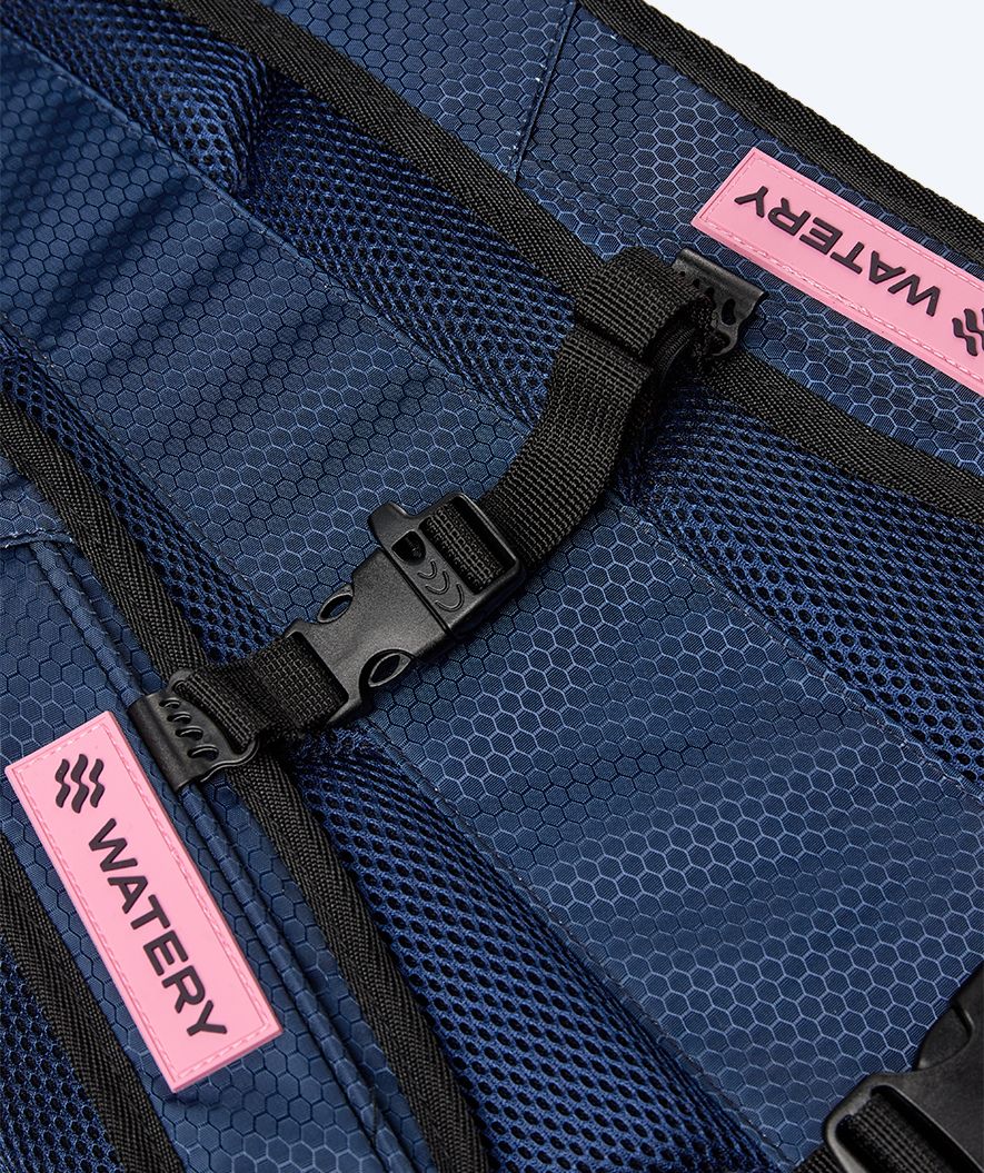 Watery torba pływacka - Raider Pro 45L - Fioletowy/jasnoróżowy - Image 8