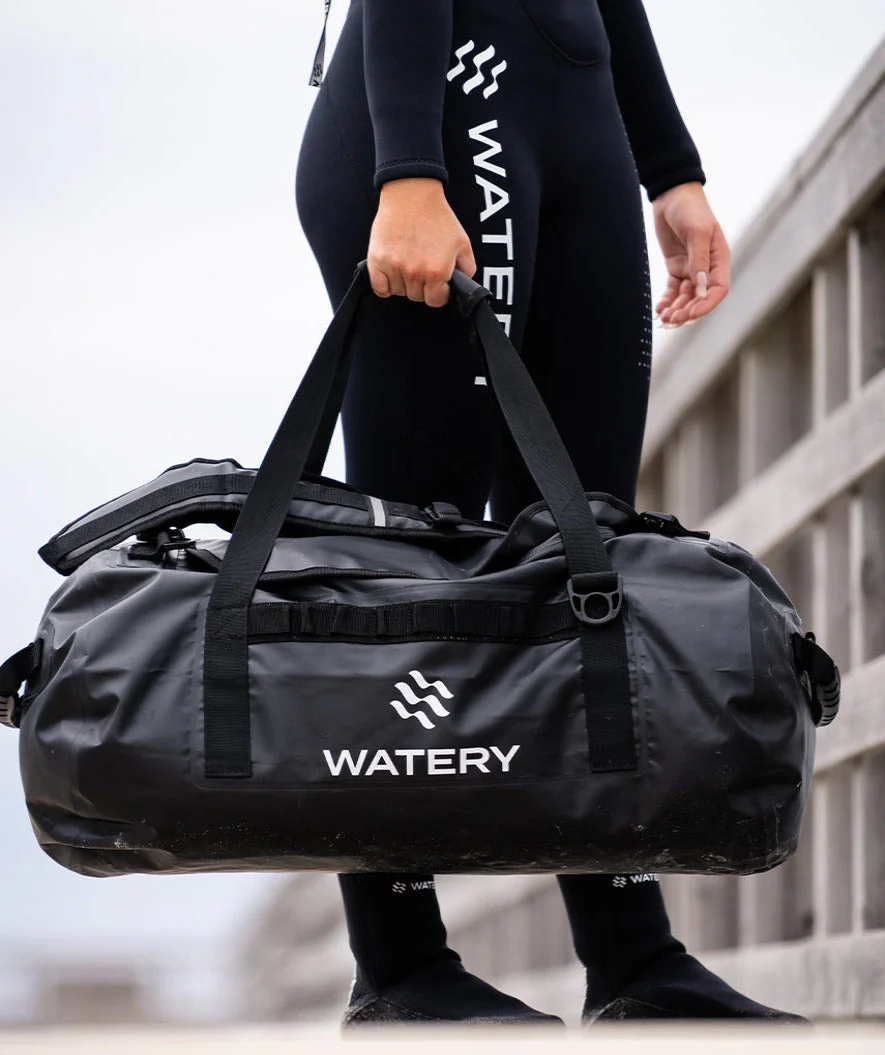Watery torba pływacka - Swim 50L - Czarny - Image 14