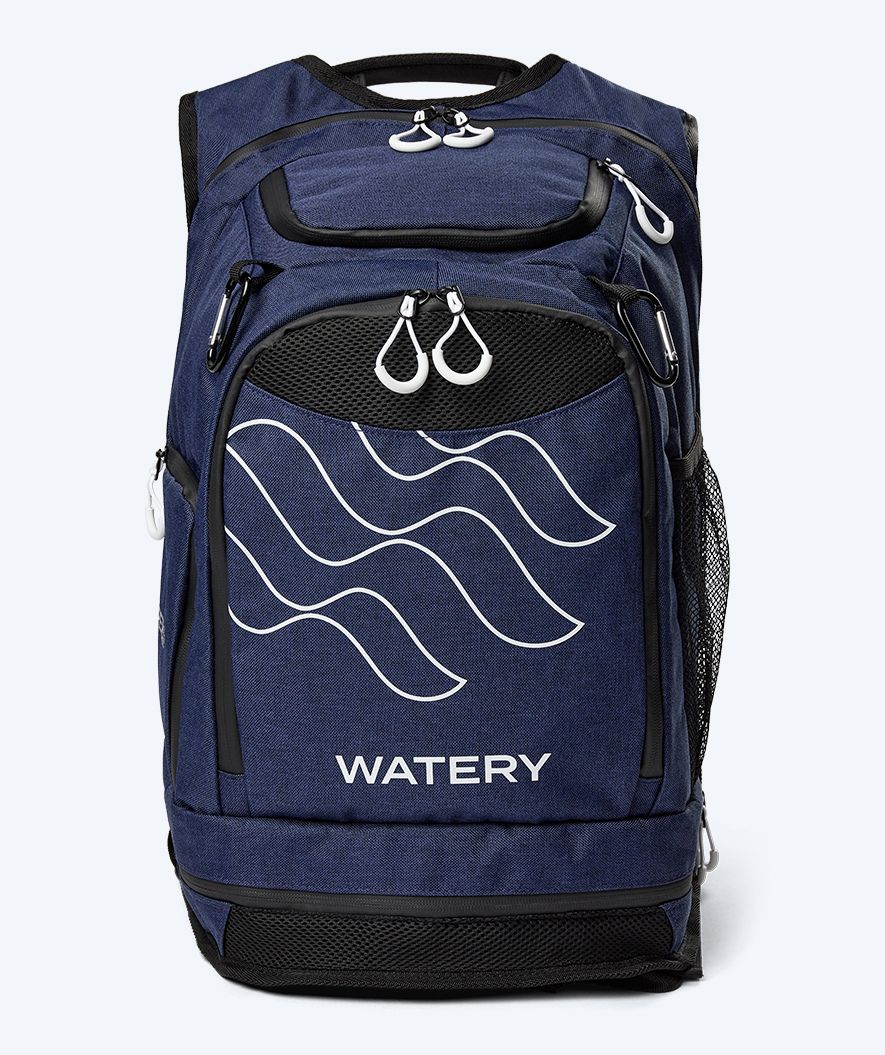 Watery torba pływacka - Viper Elite 45L - Ciemnoniebieska/Biała - Image 8