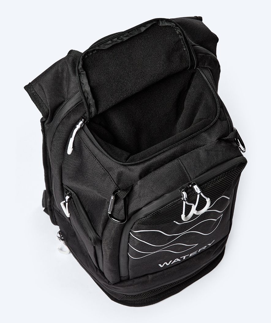 Watery torba pływacka - Viper Elite 45L - Czarny/biały - Image 10