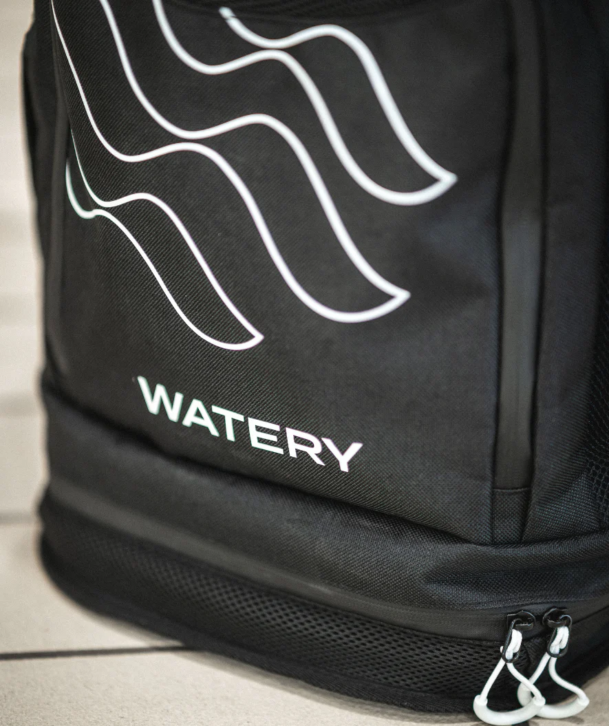 Watery torba pływacka - Viper Elite 45L - Czarny/biały - Image 13