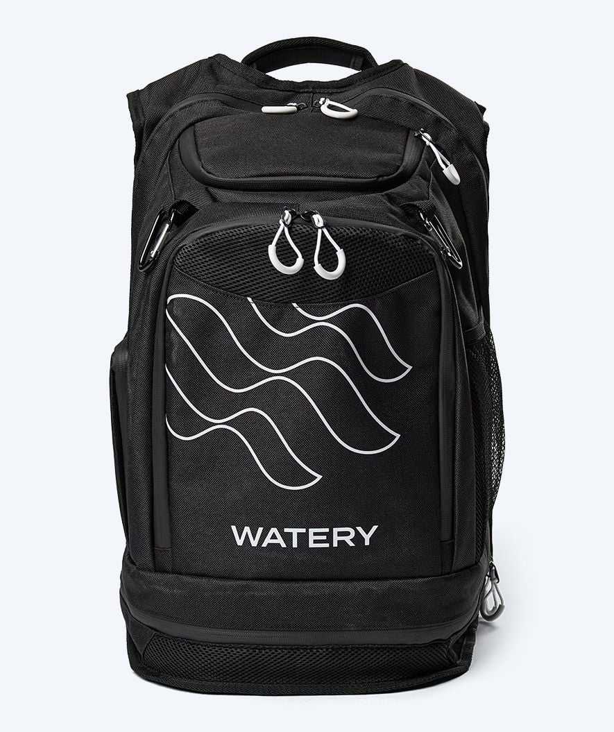 Watery torba pływacka - Viper Elite 45L - Czarny/biały - Image 6