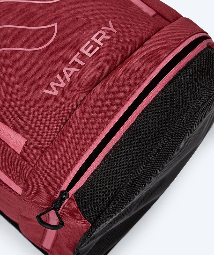 Watery torba pływacka - Viper Elite 45L - Czerwony/jasnoróżowy - Image 18