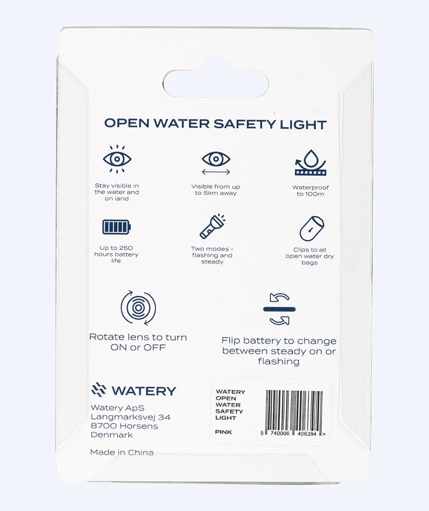 Watery wodoodporna lampka LED do torby pływackiej - Pro - Żółty - Image 4