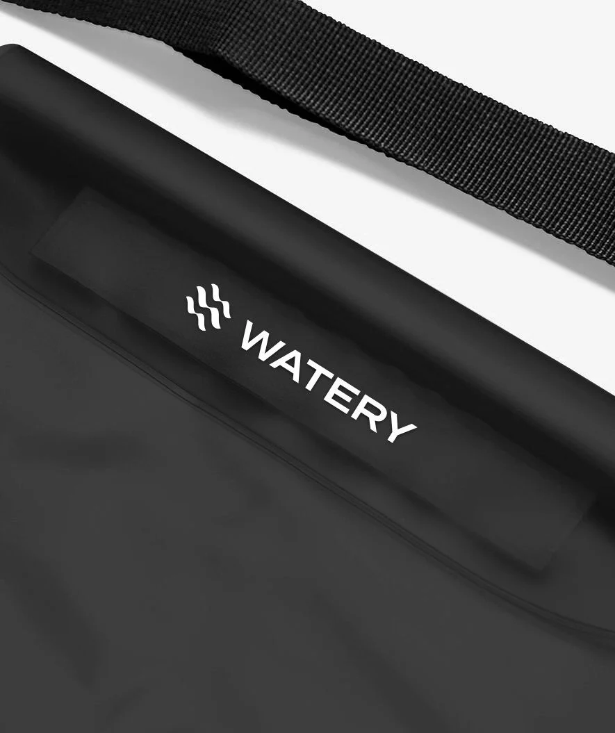 Watery wodoodporna nerka - Talia - Czarny - Image 2