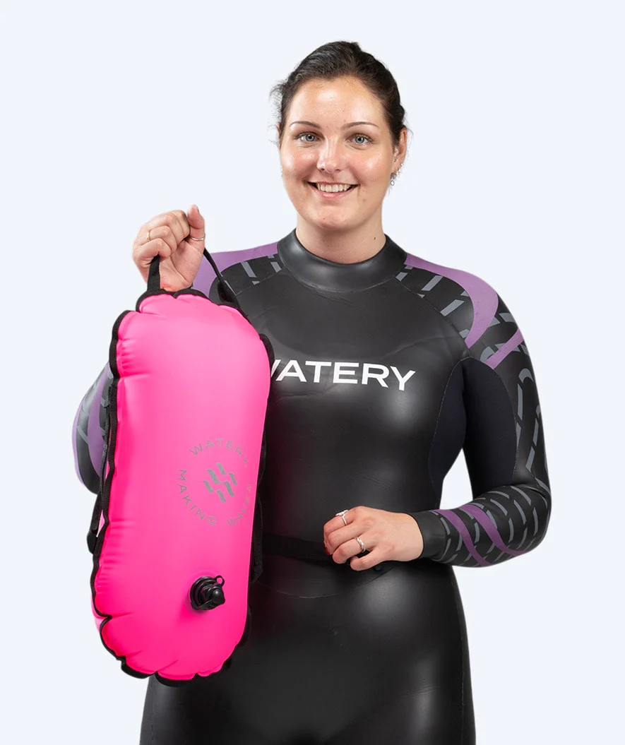 Watery wodoszczelna torba - Carry Straps 28L - Różowy - Image 9