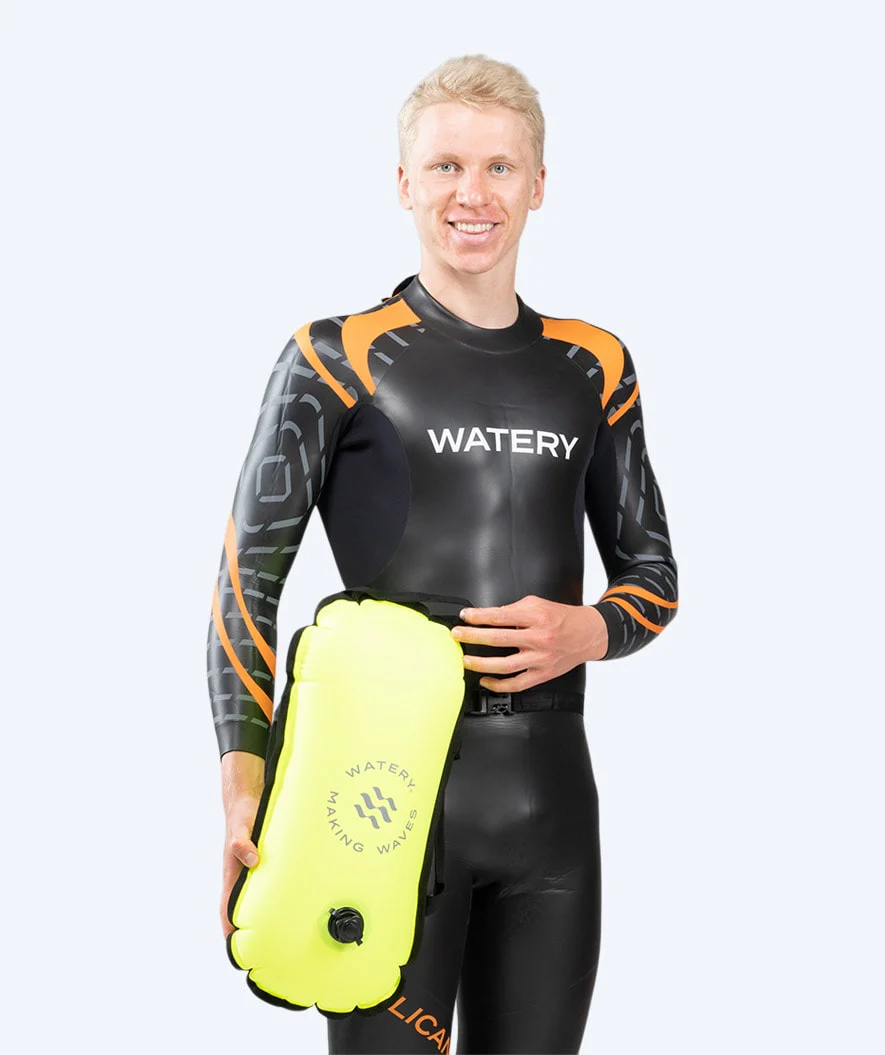 Watery wodoszczelna torba - Carry Straps 28L - Żółty - Image 8