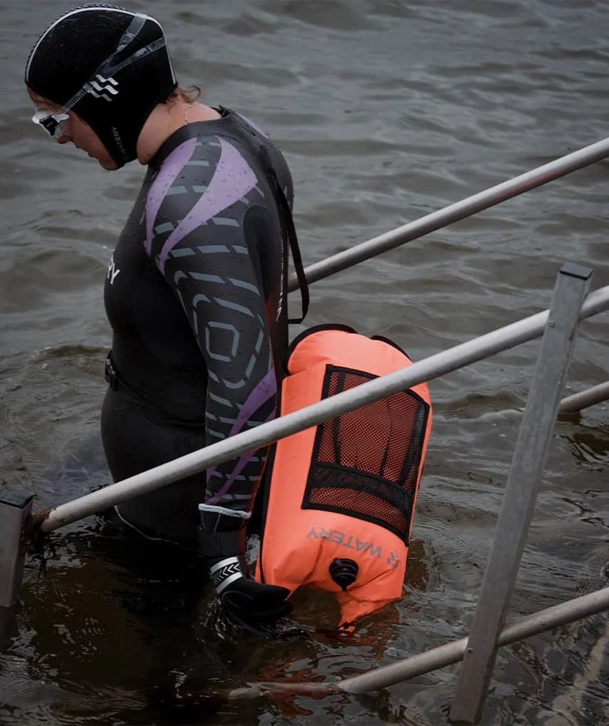 Watery wodoszczelna torba - Pro 28L - Fluo Żółty - Image 4