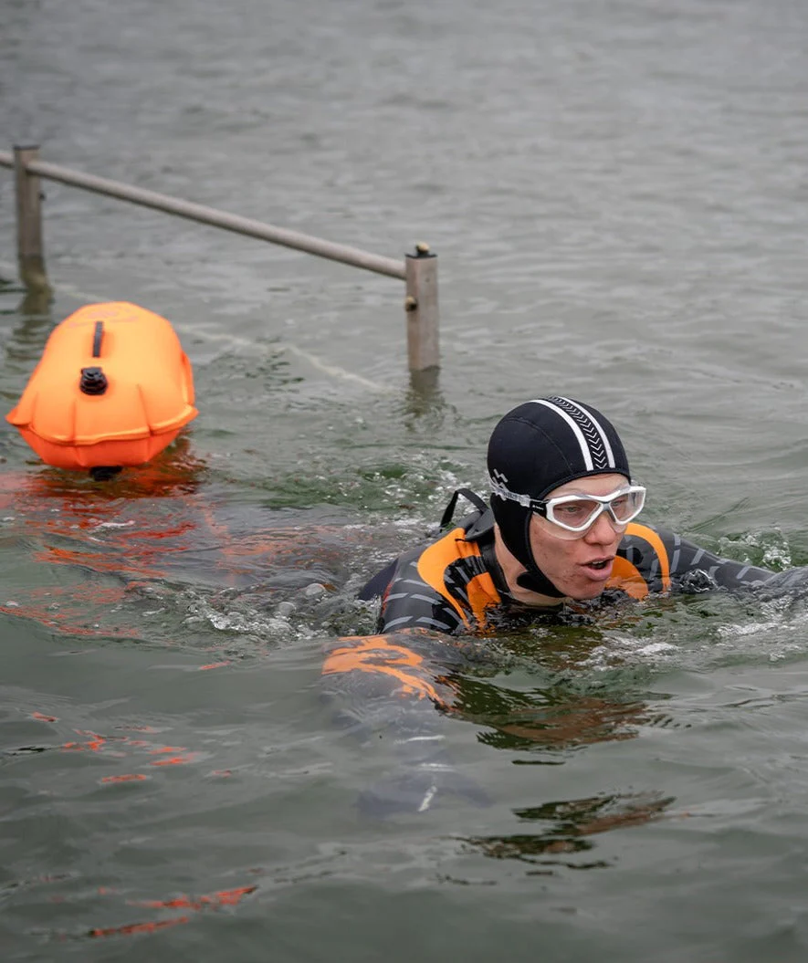 Watery wodoszczelna torba - Swim Buoy & Dry Bag 28L - Pomarańczowy - Image 8