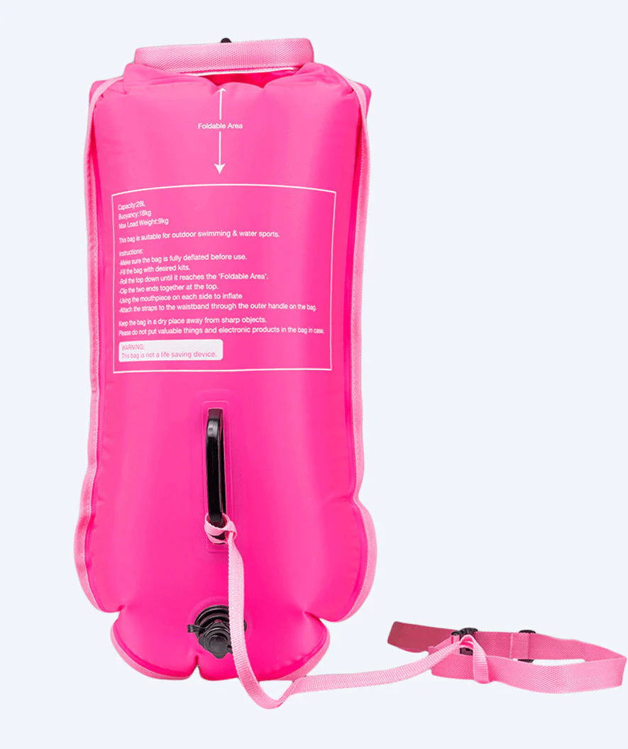 Watery wodoszczelna torba - Swim Buoy & Dry Bag 28L - Różowy - Image 2