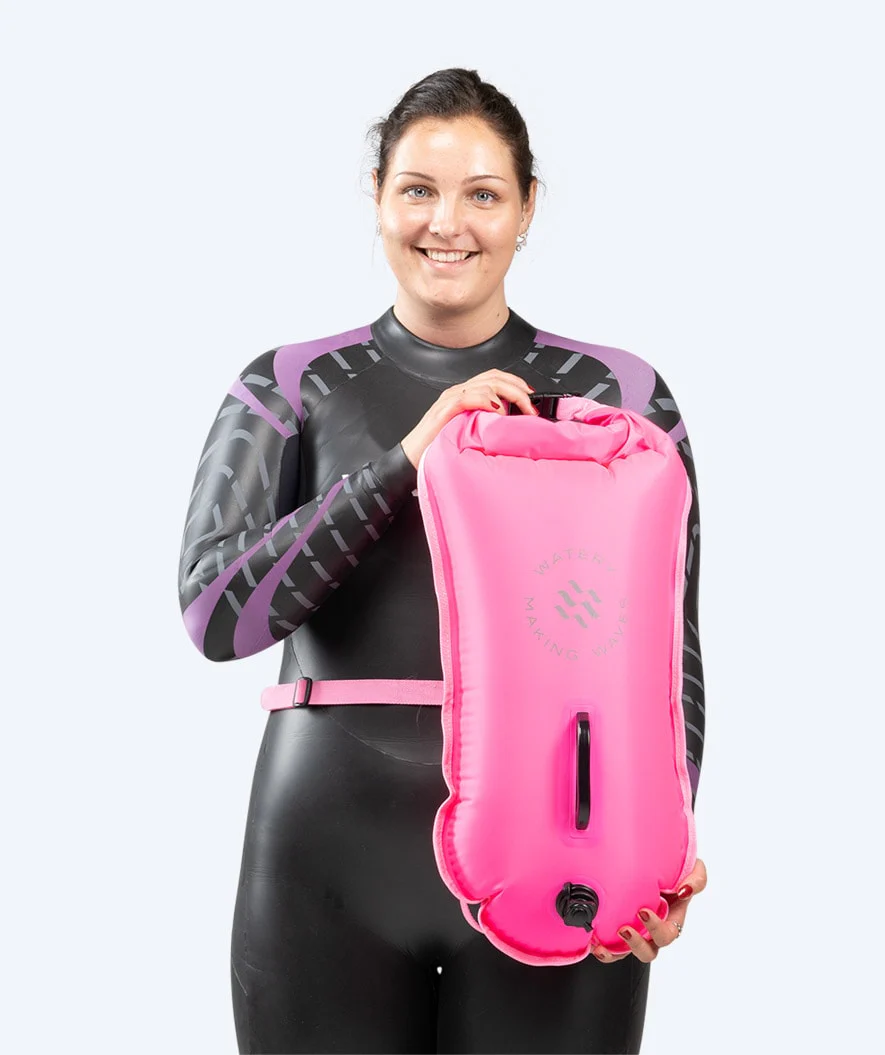 Watery wodoszczelna torba - Swim Buoy & Dry Bag 28L - Różowy - Image 3