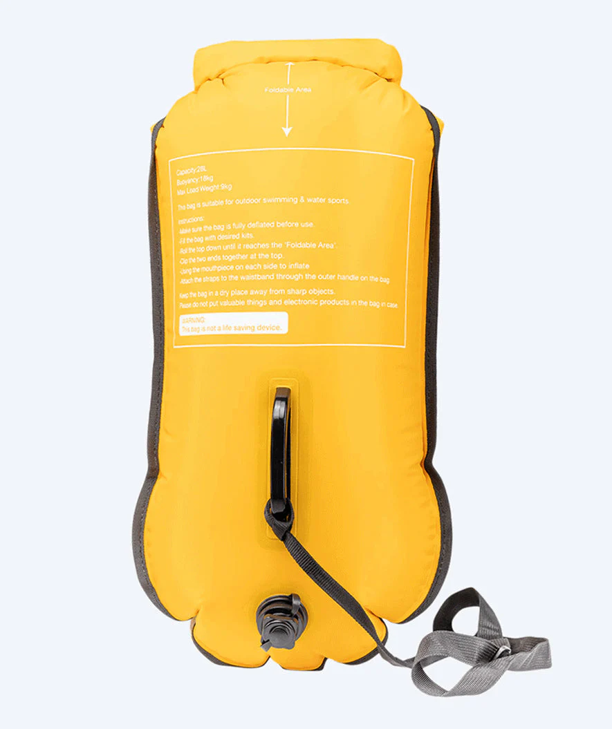 Watery wodoszczelna torba - Swim Buoy & Dry Bag 28L - Żółty - Image 2