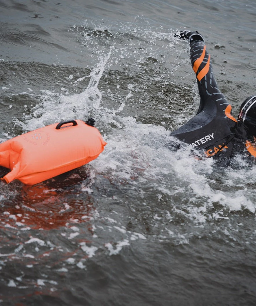 Watery wodoszczelna torba - Swim Buoy & Dry Bag 28L - Żółty - Image 6