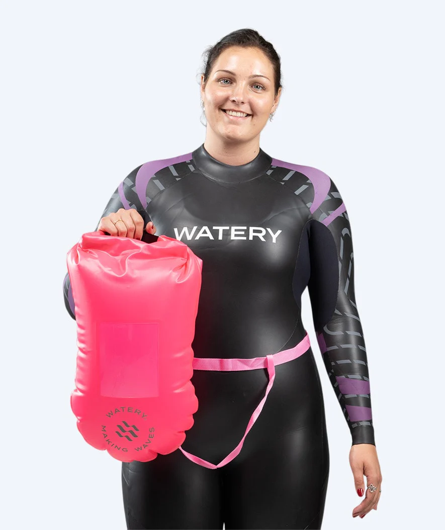 Watery wodoszczelna torba - Window PVC 28L - Różowy - Image 3