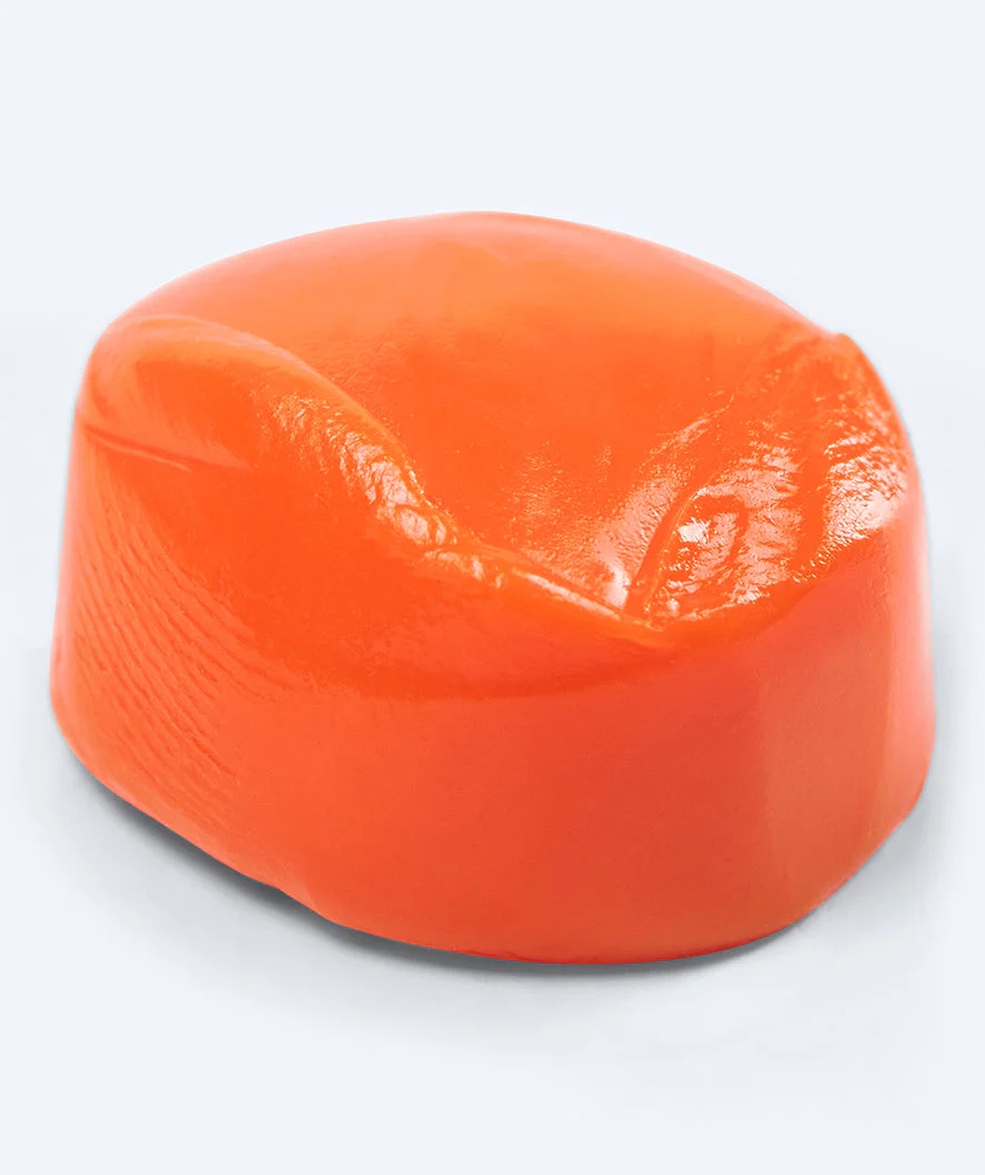 Watery zatyczki do uszu dla dzieci - Indra 3 pary - Pomarańczowy - Image 2