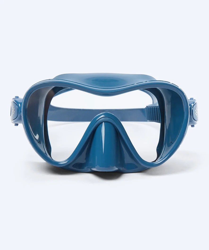 Watery zestaw maska + rurka do snorkelingu dla dorosłych - Cliff - Niebieski - Image 2