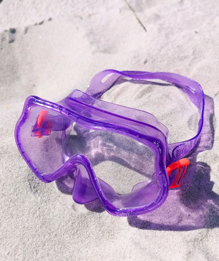 Watery zestaw maska + rurka do snorkelingu dla dzieci (4-10 lat) - Winslet - Fioletowy - Image 3